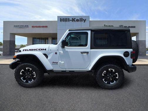 Bright White Clearcoat 2026 Jeep Wrangler Rubicon