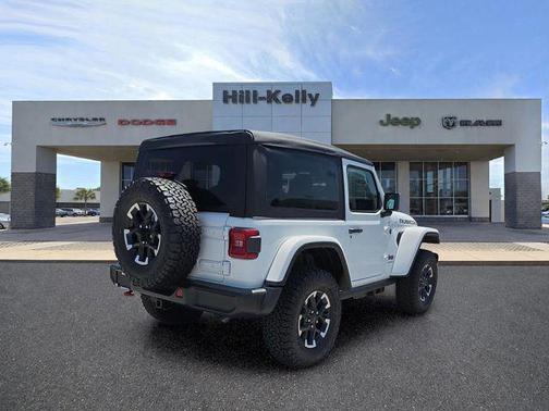 Bright White Clearcoat 2026 Jeep Wrangler Rubicon
