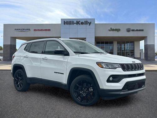 Bright White Clearcoat 2026 Jeep Compass Latitude