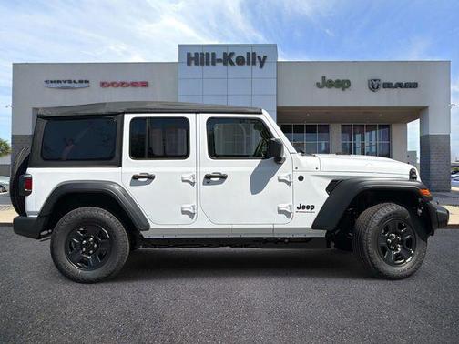 Bright White Clearcoat 2026 Jeep Wrangler Sport