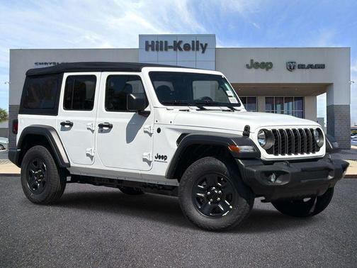 Bright White Clearcoat 2026 Jeep Wrangler Sport