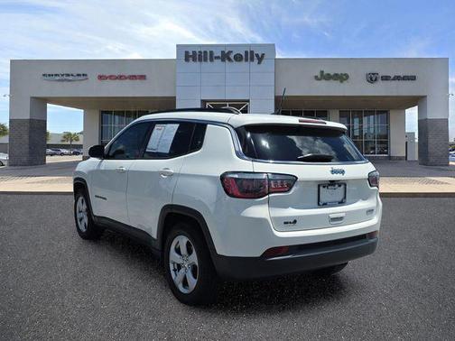 White Clearcoat 2020 Jeep Compass Latitude
