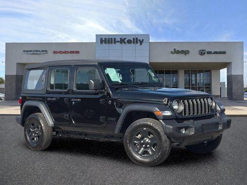 Black Clearcoat 2025 Jeep Wrangler Sport