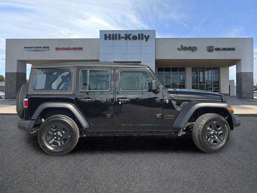 Black Clearcoat 2025 Jeep Wrangler Sport