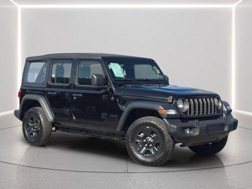 Black Clearcoat 2025 Jeep Wrangler Sport
