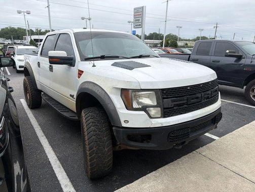 Oxford White 2013 Ford F-150 SVT Raptor