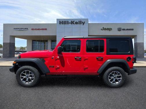 Firecracker Red Clearcoat 2026 Jeep Wrangler Sport S