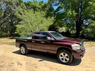 Deep Molten Red 2004 Dodge Ram 1500 SLT Quad Cab