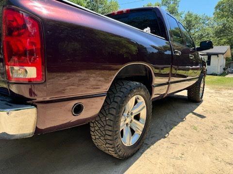 Deep Molten Red 2004 Dodge Ram 1500 SLT Quad Cab