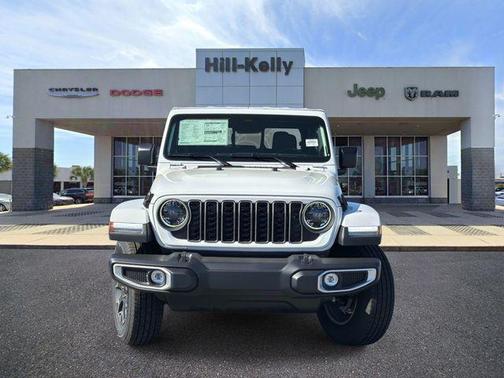 Bright White Clearcoat 2026 Jeep Gladiator Sahara 4x4