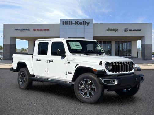 Bright White Clearcoat 2026 Jeep Gladiator Sahara 4x4