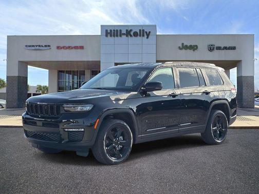 Diamond Black Crystal Pearlcoat 2025 Jeep Grand Cherokee L Limited