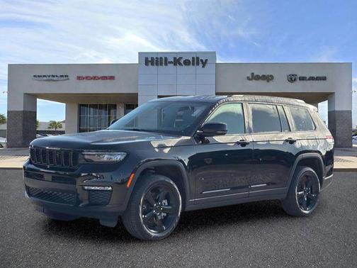 Diamond Black Crystal Pearlcoat 2025 Jeep Grand Cherokee L Limited