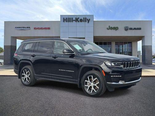 Diamond Black Crystal Pearlcoat 2025 Jeep Grand Cherokee L Limited