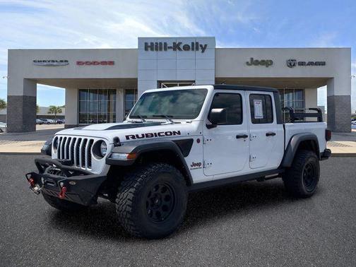 Bright White Clearcoat 2021 Jeep Gladiator Rubicon