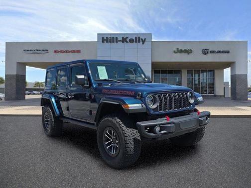 Fathom Blue Pearlcoat 2025 Jeep Wrangler Rubicon
