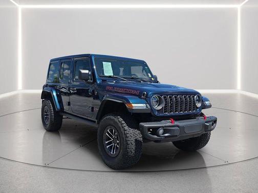 Fathom Blue Pearlcoat 2025 Jeep Wrangler Rubicon