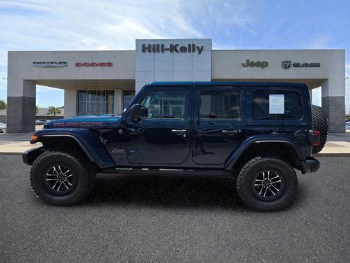 Fathom Blue Pearlcoat 2025 Jeep Wrangler Rubicon