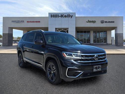 Deep Black Pearl 2022 Volkswagen Atlas 3.6L SEL