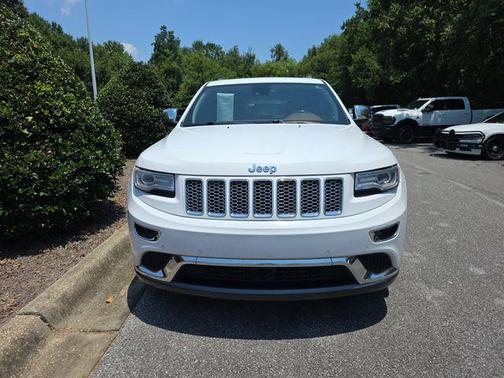 Bright White Clearcoat 2015 Jeep Grand Cherokee Summit