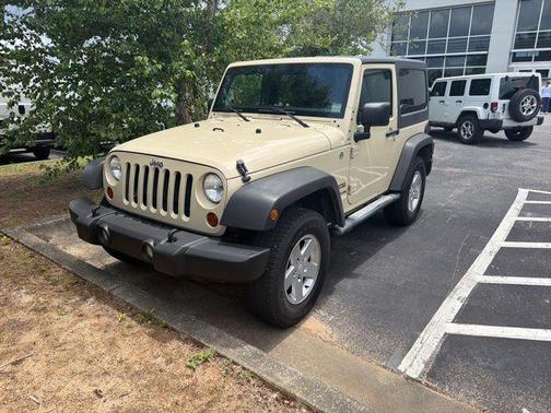 Sahara Tan Clearcoat 2012 Jeep Wrangler Sport