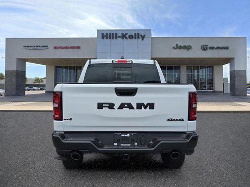 Bright White Clearcoat 2026 RAM 1500 Warlock Crew Cab 4x4 5'7' Box
