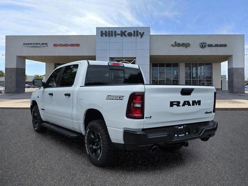 Bright White Clearcoat 2026 RAM 1500 Warlock Crew Cab 4x4 5'7' Box