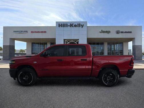 Molten Red Pearlcoat 2026 RAM 1500 Warlock Crew Cab 4x4 5'7' Box