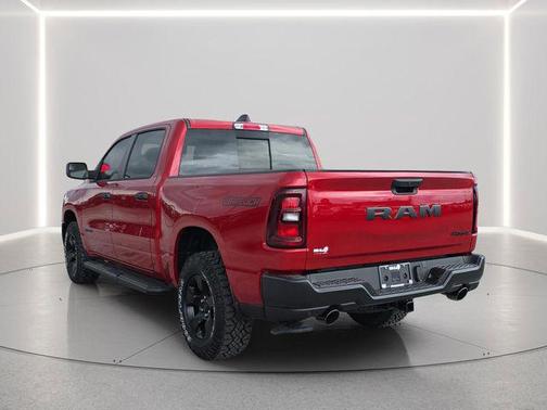 Molten Red Pearlcoat 2026 RAM 1500 Warlock Crew Cab 4x4 5'7' Box