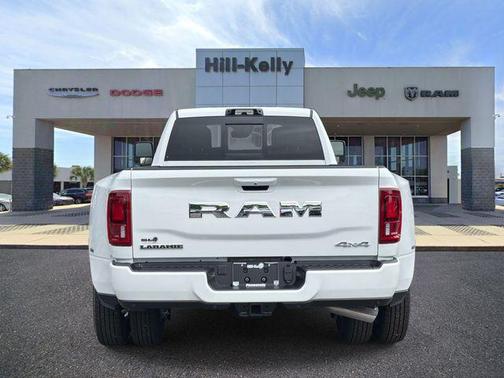 Bright White Clearcoat 2026 RAM 3500 Laramie Crew Cab 4x4 8' Box