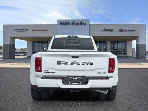 Bright White Clearcoat 2026 RAM 3500 Laramie Crew Cab 4x4 8' Box