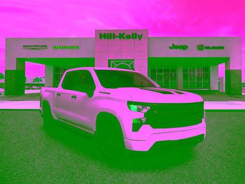 Summit White 2022 Chevrolet Silverado 1500 Custom