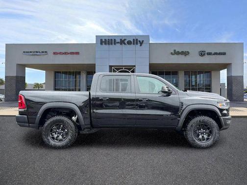 Diamond Black 2026 RAM 1500 RHO Crew Cab 4x4 5'7' Box