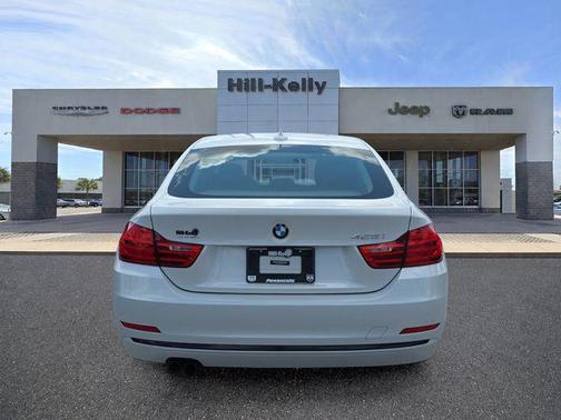 White Metallic 2015 BMW 428 Gran Coupe i