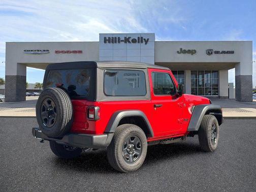 Firecracker Red Clearcoat 2026 Jeep Wrangler Sport