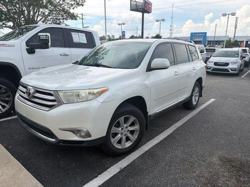 Blizzard Pearl 2012 Toyota Highlander SE