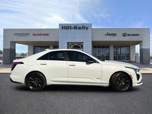 Rift Metallic 2022 Cadillac CT4-V V-Series