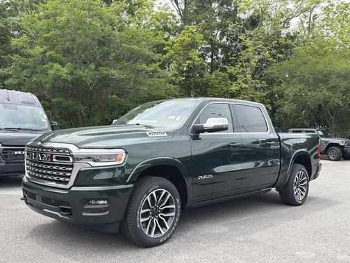 Serrano Green Metallic 2026 RAM 1500 Longhorn