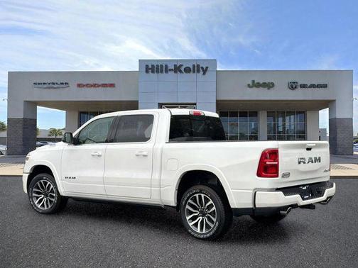 Ivory White Tri-Coat Pearlcoat 2026 RAM 1500 Longhorn