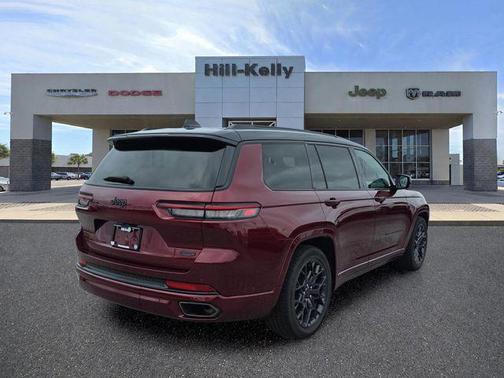Velvet Red Pearlcoat 2025 Jeep Grand Cherokee L Summit