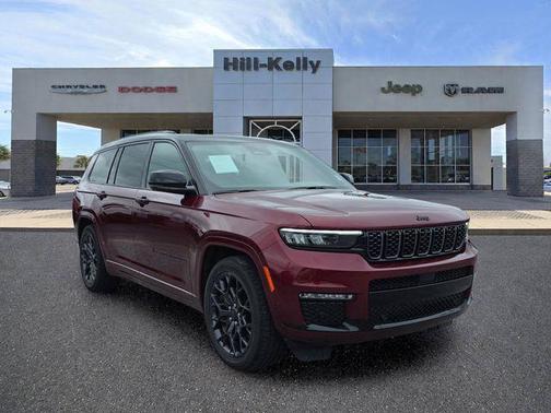 Velvet Red Pearlcoat 2025 Jeep Grand Cherokee L Summit