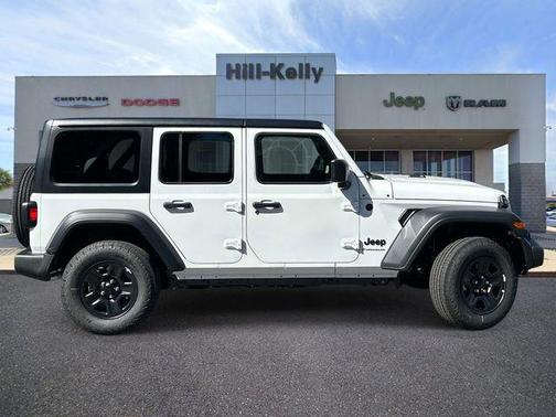 Bright White Clearcoat 2026 Jeep Wrangler Sport