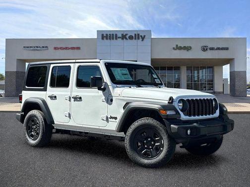Bright White Clearcoat 2026 Jeep Wrangler Sport