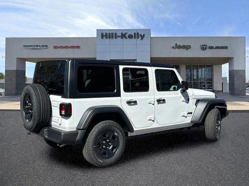 Bright White Clearcoat 2026 Jeep Wrangler Sport