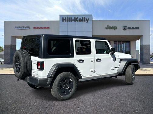Bright White Clearcoat 2026 Jeep Wrangler Sport