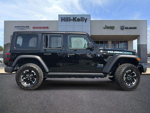 Black Clearcoat 2025 Jeep Wrangler 4xe Rubicon
