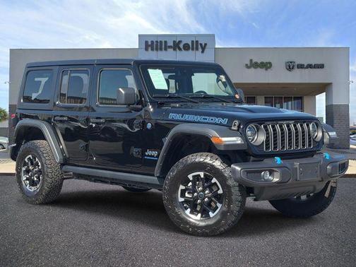 Black Clearcoat 2025 Jeep Wrangler 4xe Rubicon