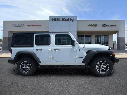Bright White Clearcoat 2026 Jeep Wrangler Sport S