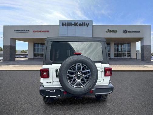 bright white clearcoat 2026 Jeep Wrangler 4-Door Sahara 4x4