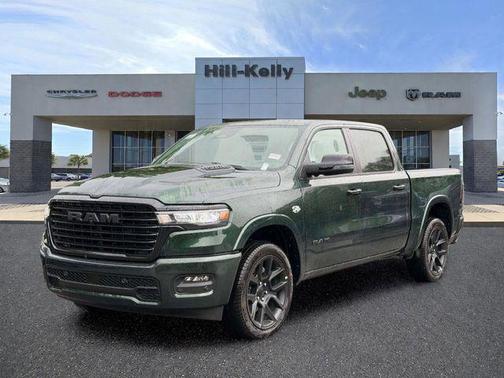 Serrano Green Metallic 2026 RAM 1500 Laramie